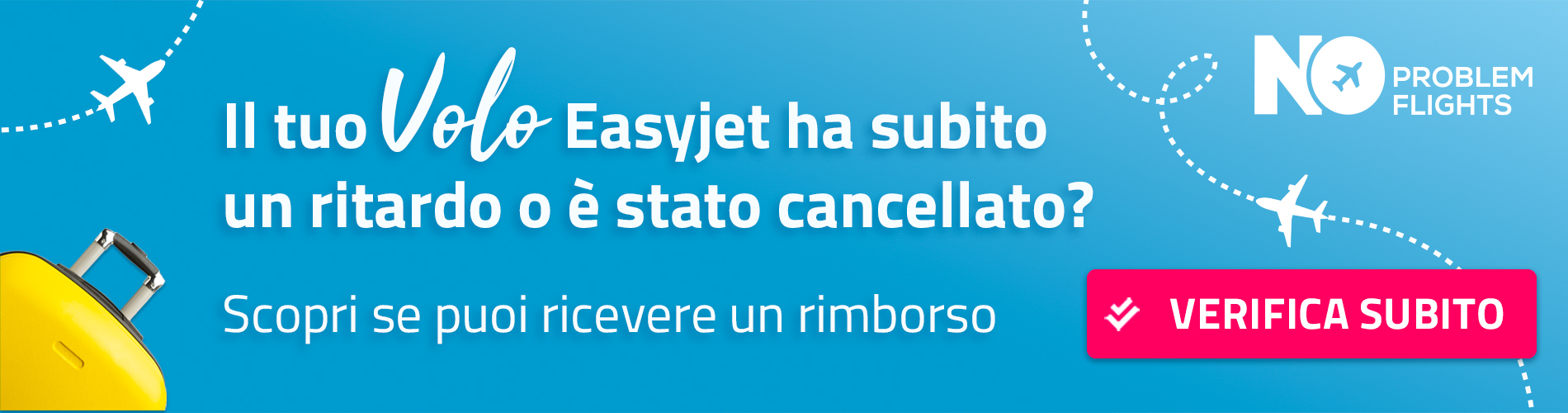 Volo EasyJet in ritardo | No Problem Flights